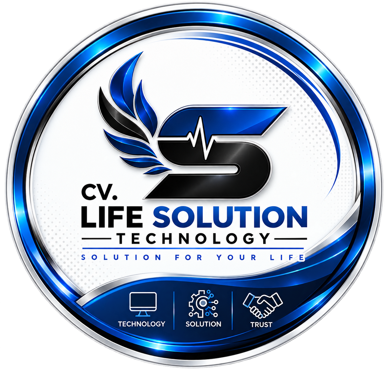 CV. Life Solution Technology Badge